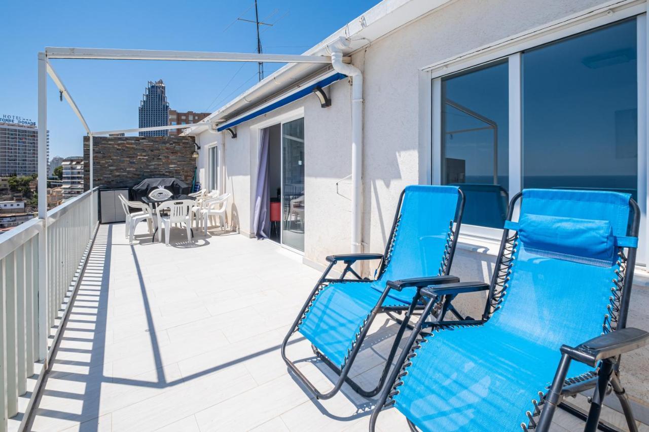 Penthouse Bella Vista Apartment Benidorm Luaran gambar